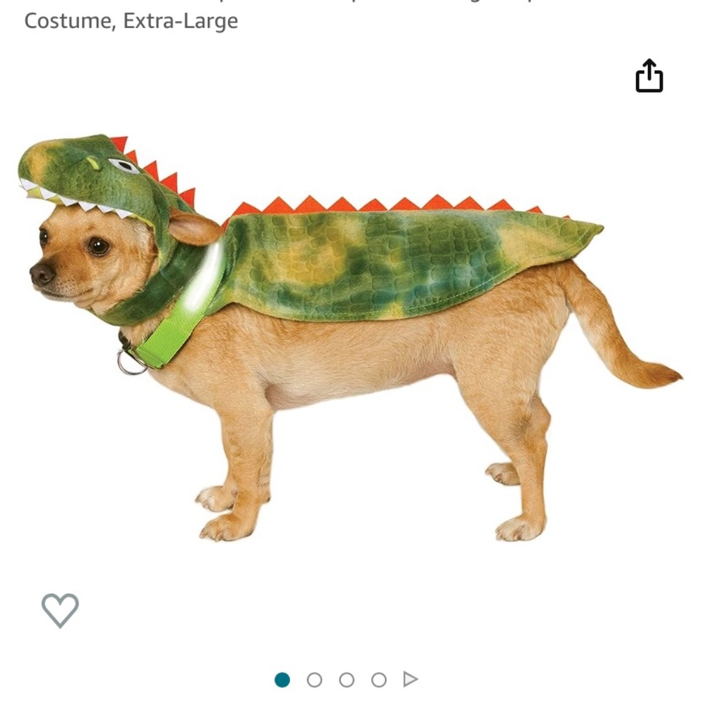 Dogs Dinosaur costume